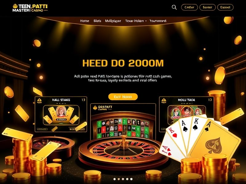 Teen Patti Master Golden India brings you the ultimate experience of India's favorite card game with real money rewards and exciting features.